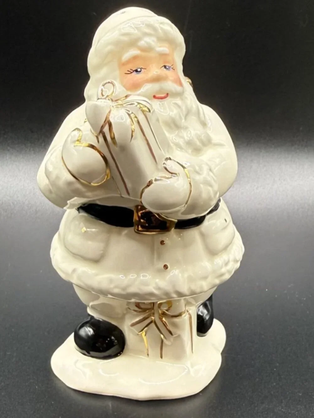 Santa with Bag of Gifts Salt & Pepper Shakers